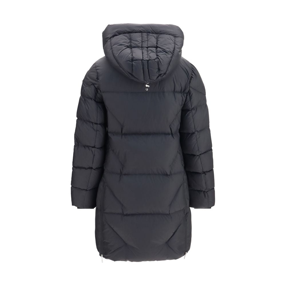 Black Goose Down Full-Length Jacket