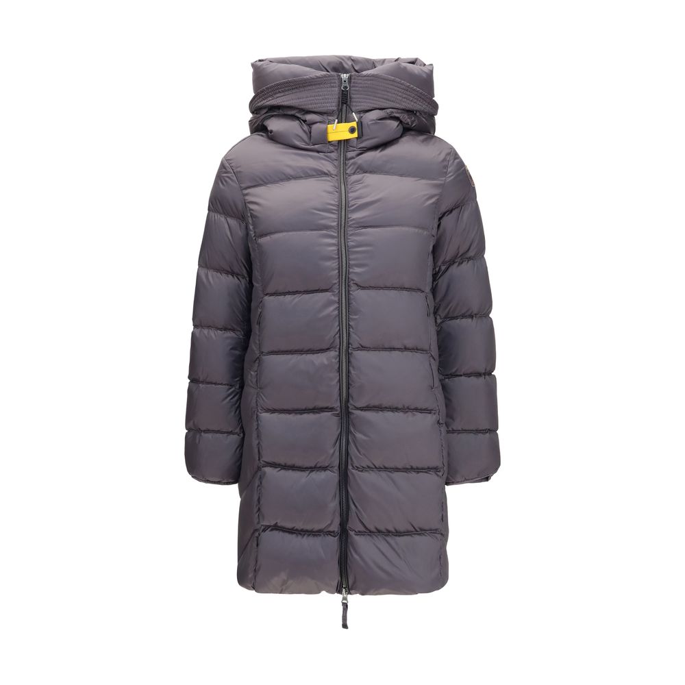 Gray Goose Down Full-Length Jacket