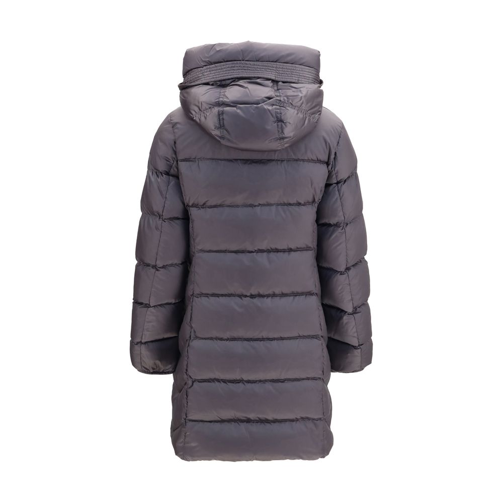 Gray Goose Down Full-Length Jacket