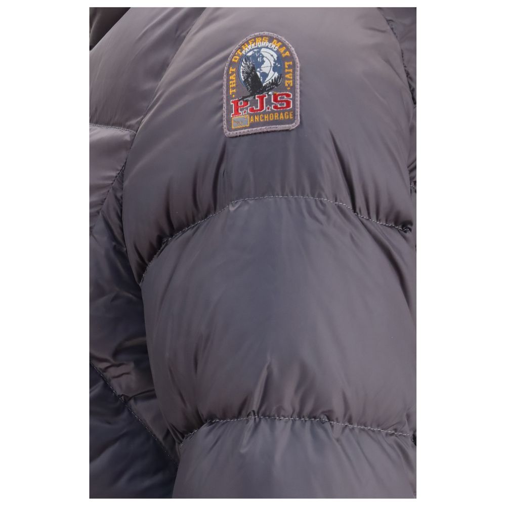 Gray Goose Down Full-Length Jacket