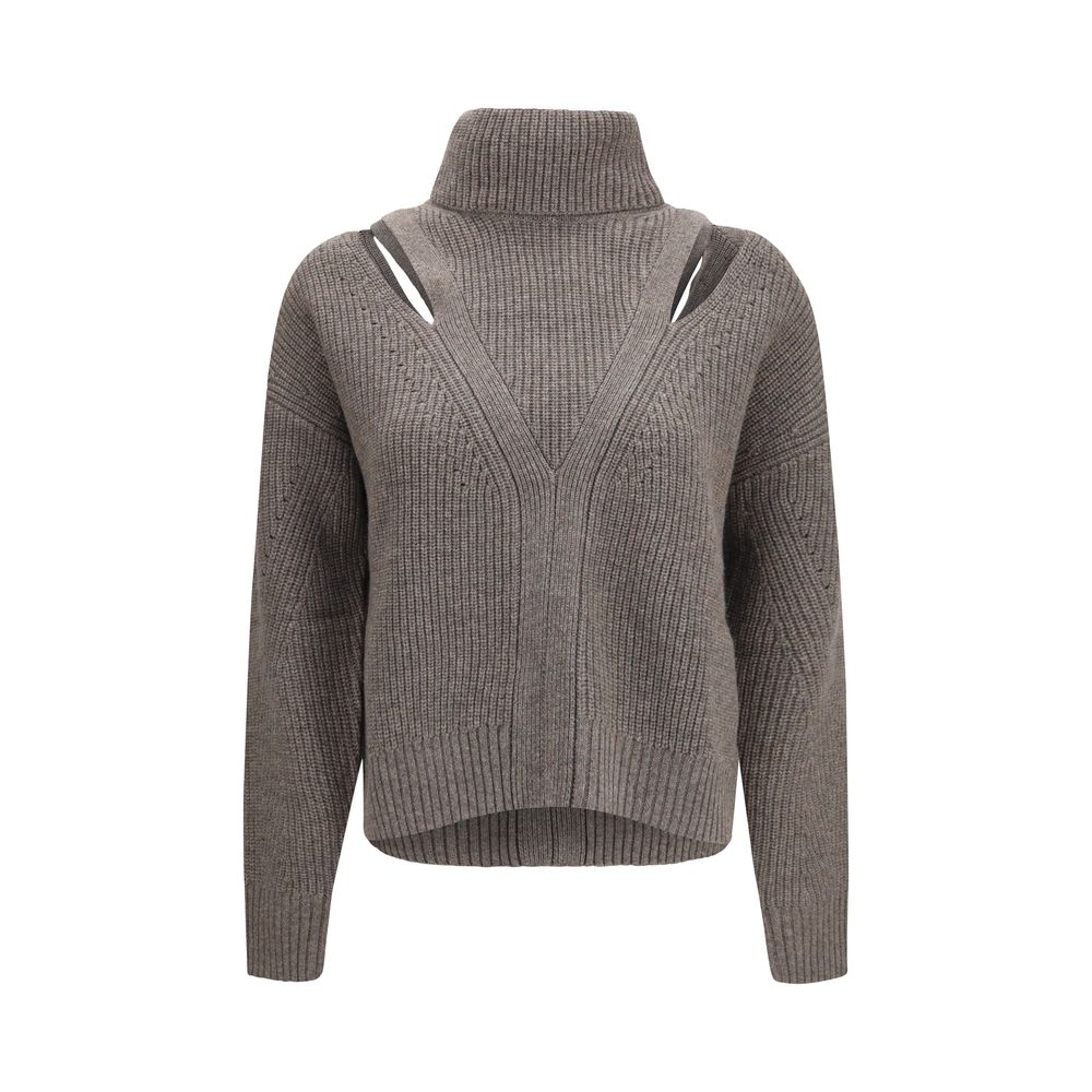 Beige Wool Oves Aries Sweatshirt