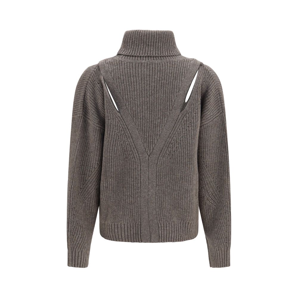 Beige Wool Oves Aries Sweatshirt