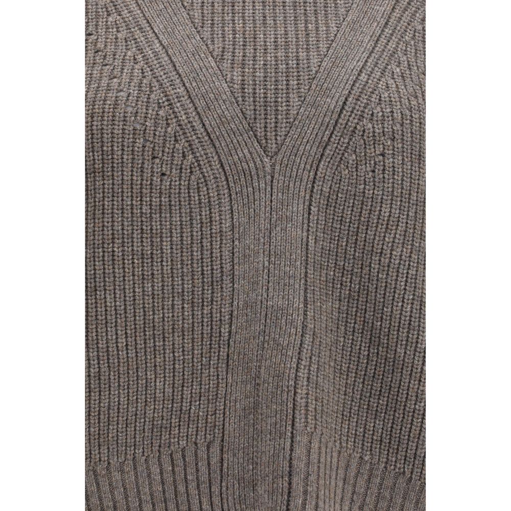 Beige Wool Oves Aries Sweatshirt