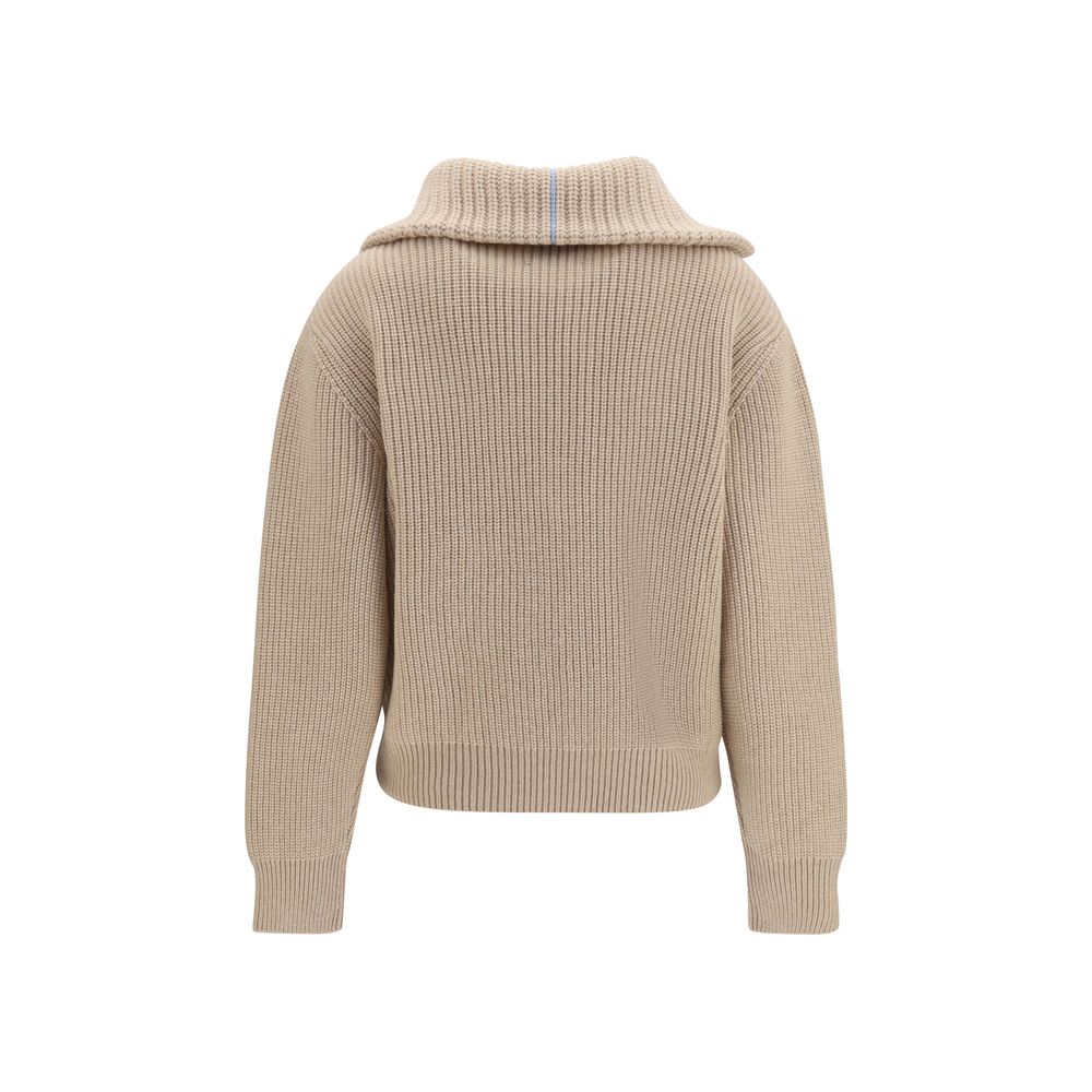 Beige Cashmere Sweater