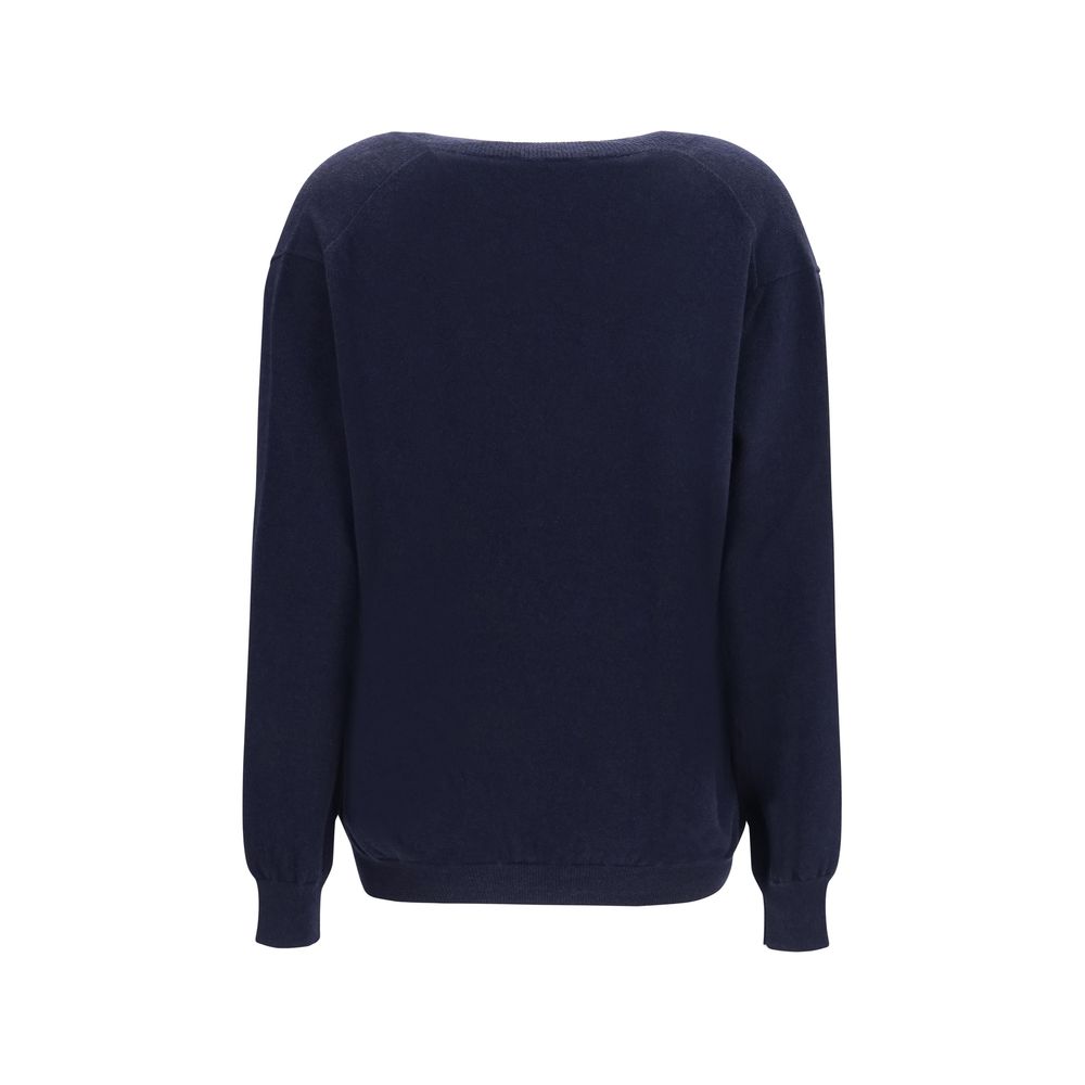 Blue Cashmere Sweater