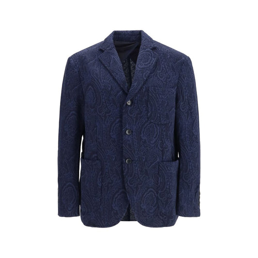 Blue Wool Oves Aries Jacket