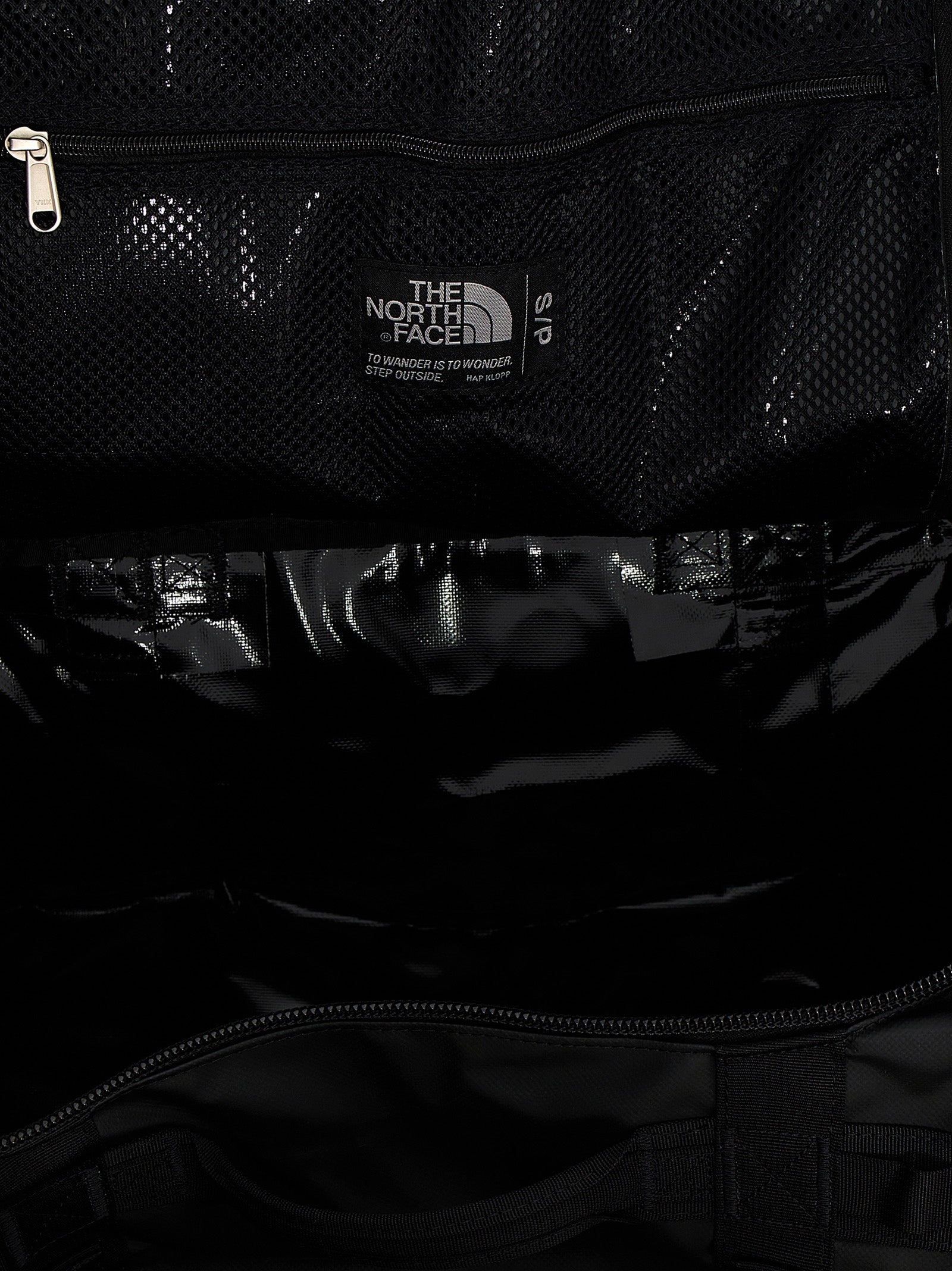 Black Recycled Polyester Backpack