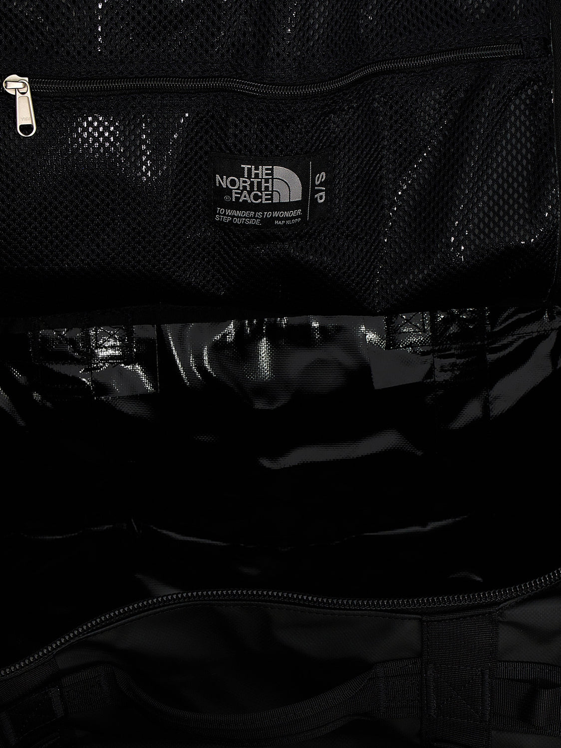 Black Recycled Polyester Backpack