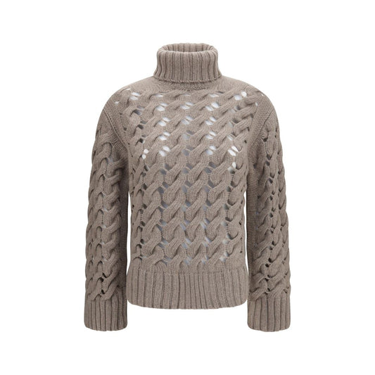 Beige Wool Oves Aries Turtleneck