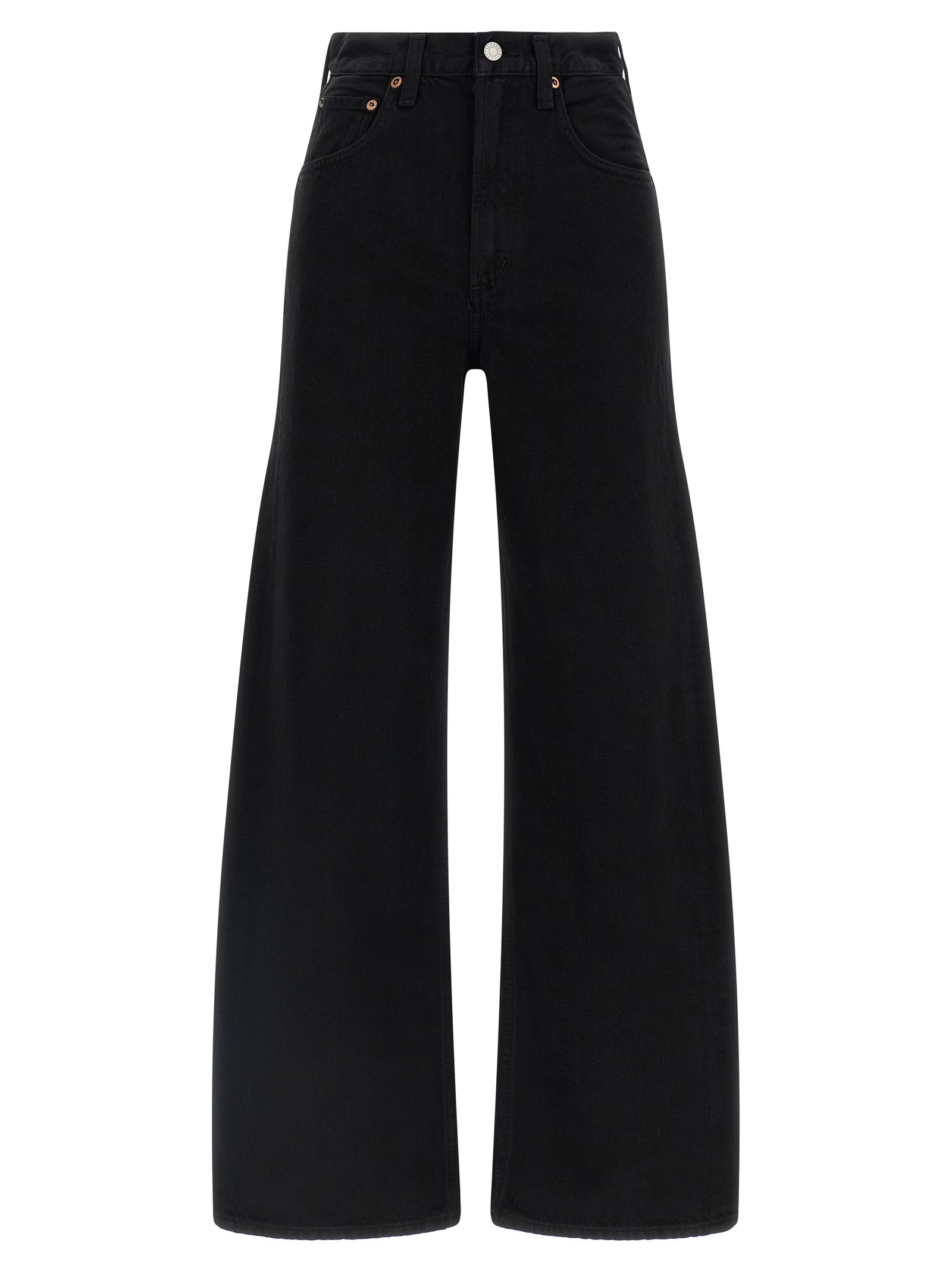 Black Cotton Jeans Denim