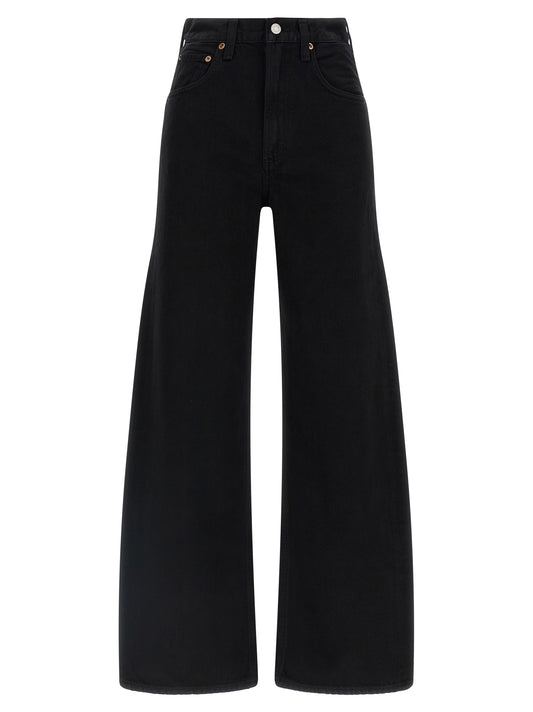 Black Cotton Jeans Denim