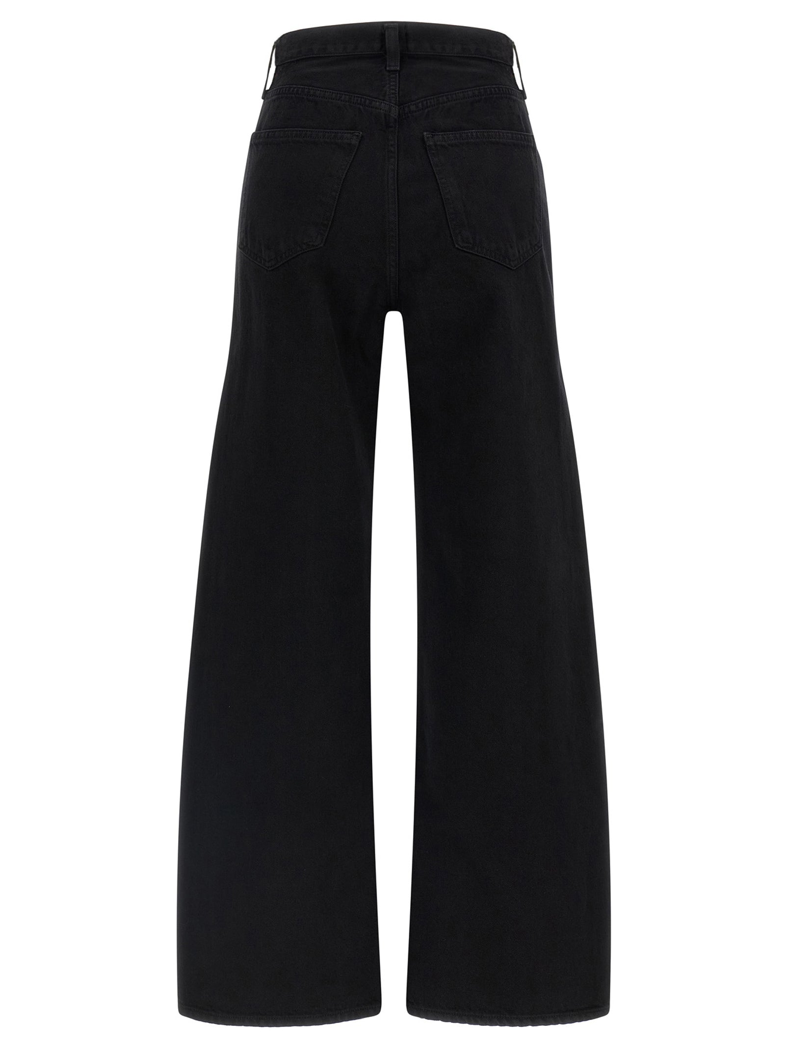 Black Cotton Jeans Denim