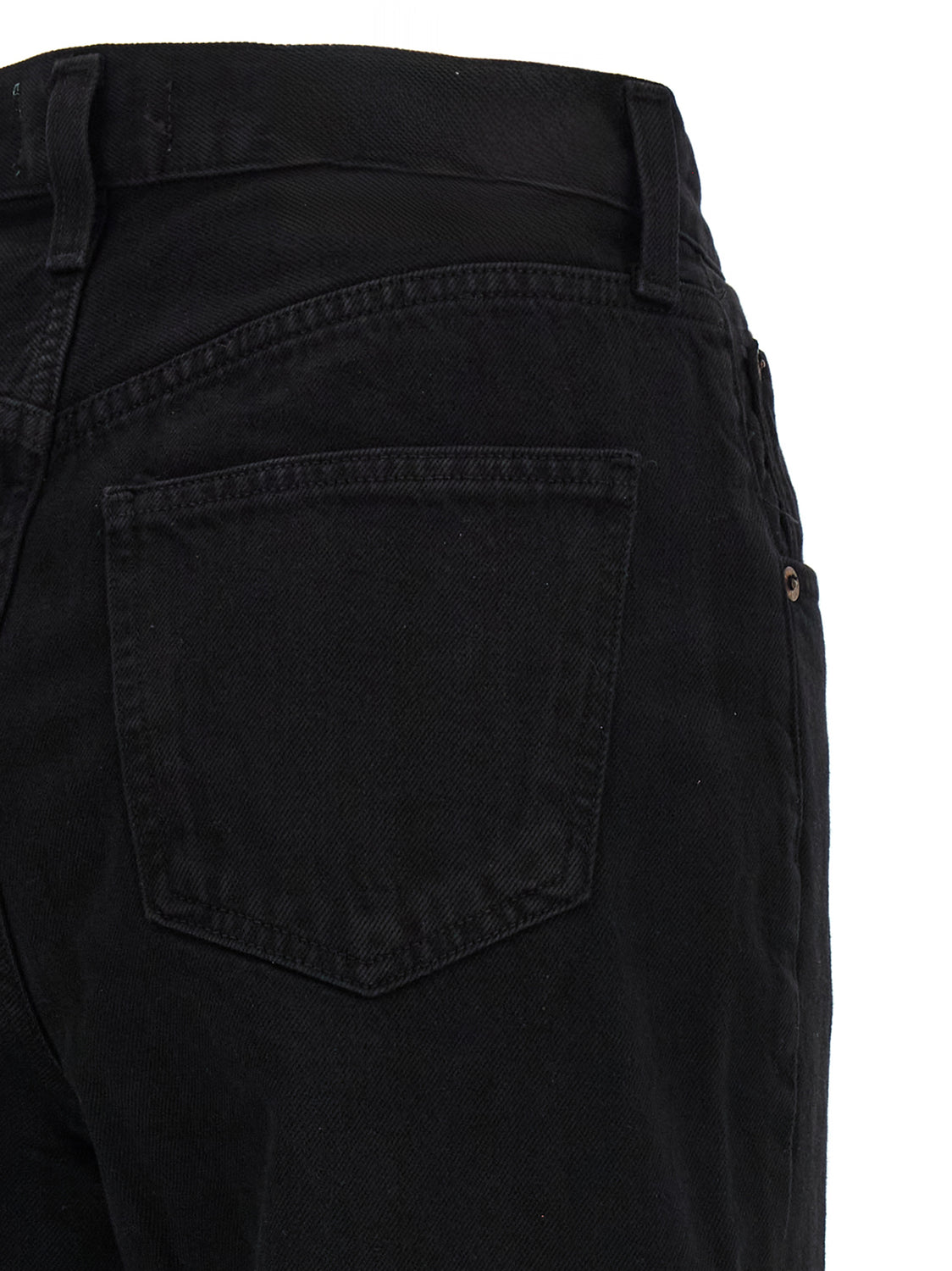 Black Cotton Jeans Denim