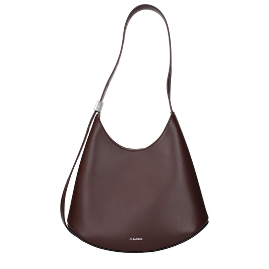 Red Leather Shoulder Bag