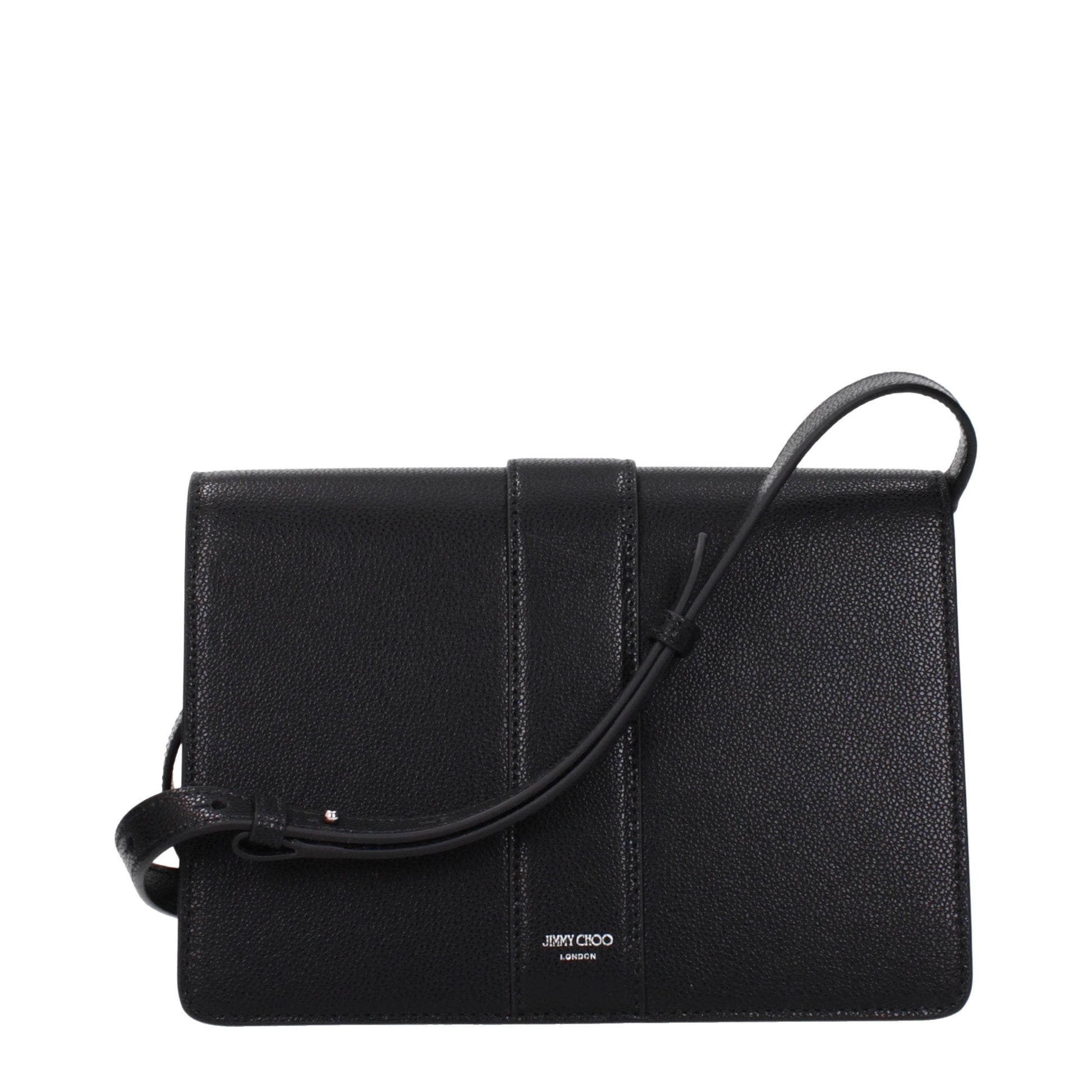 Black Leather Crossbody Bag