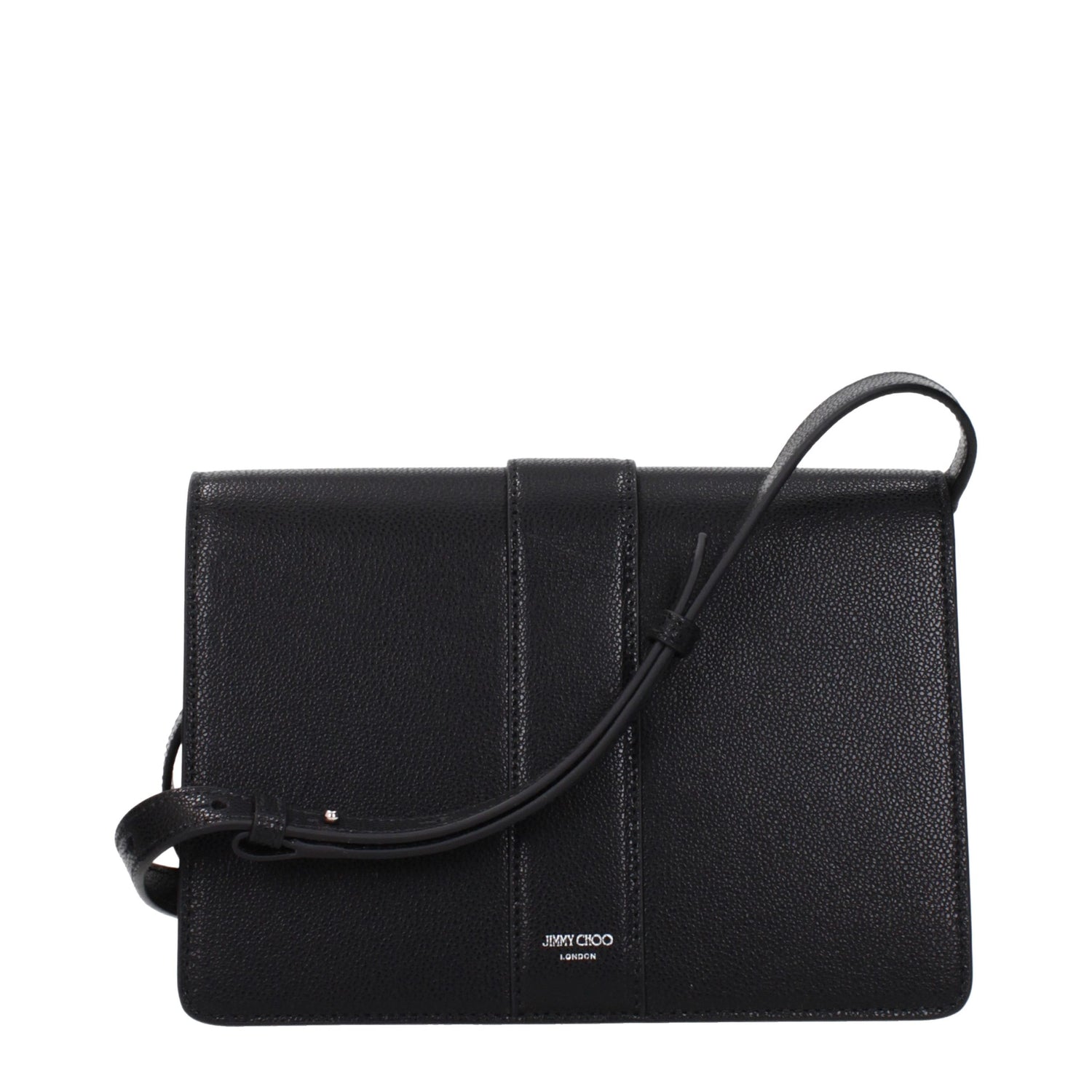 Black Leather Crossbody Bag
