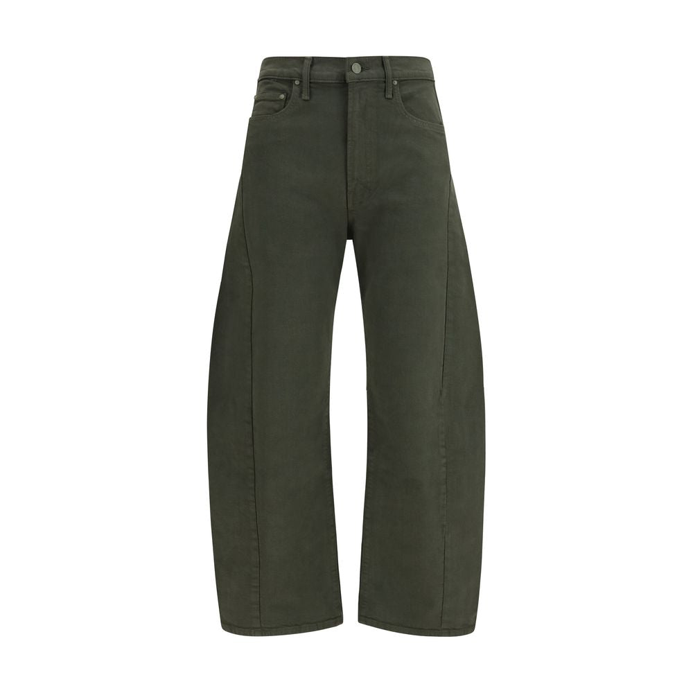 Bicolor Cotton Relaxed Fit Jeans