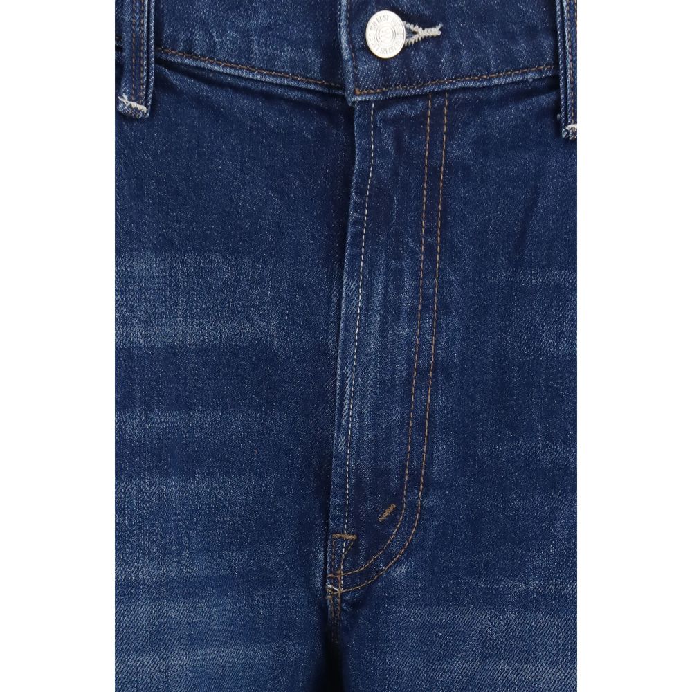 Blue Cotton Jeans Denim