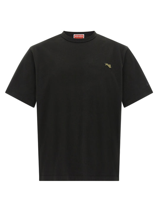 Black Cotton T-Shirt