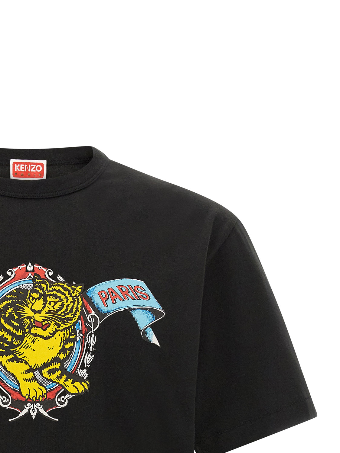 Black Cotton T-Shirt