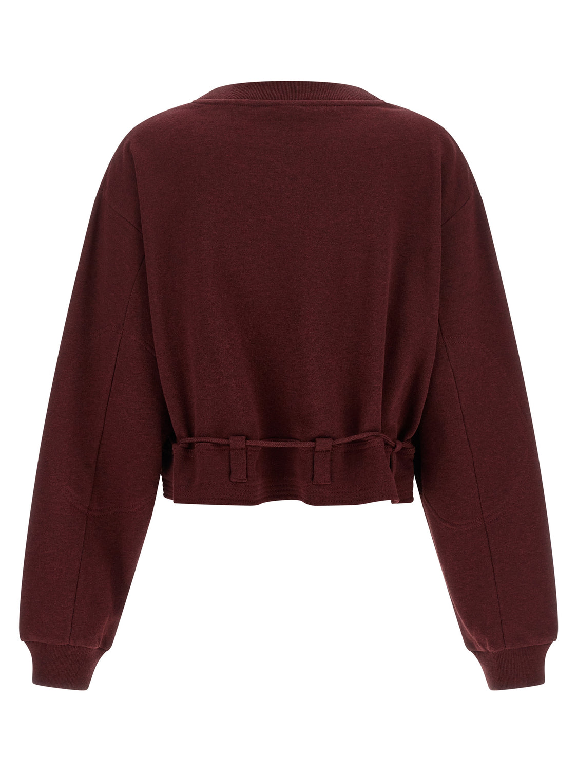 Bordeaux Cotton Sweatshirt