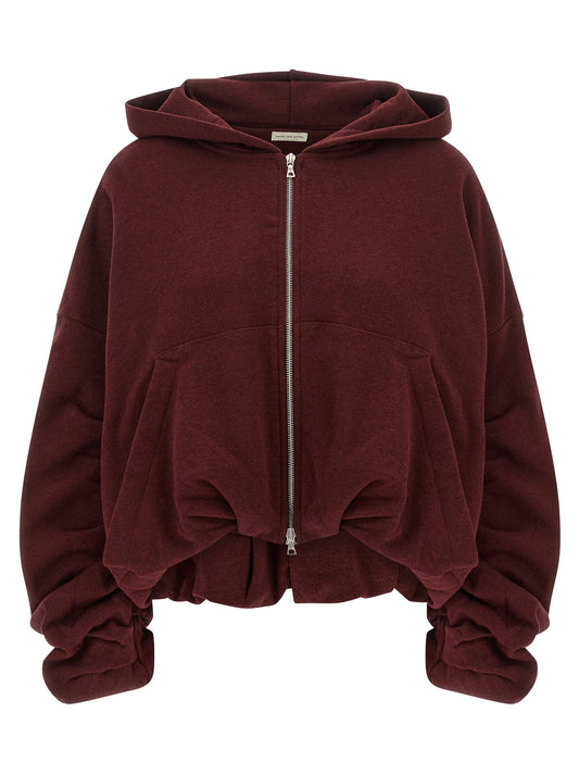 Bordeaux Cotton Hoodie