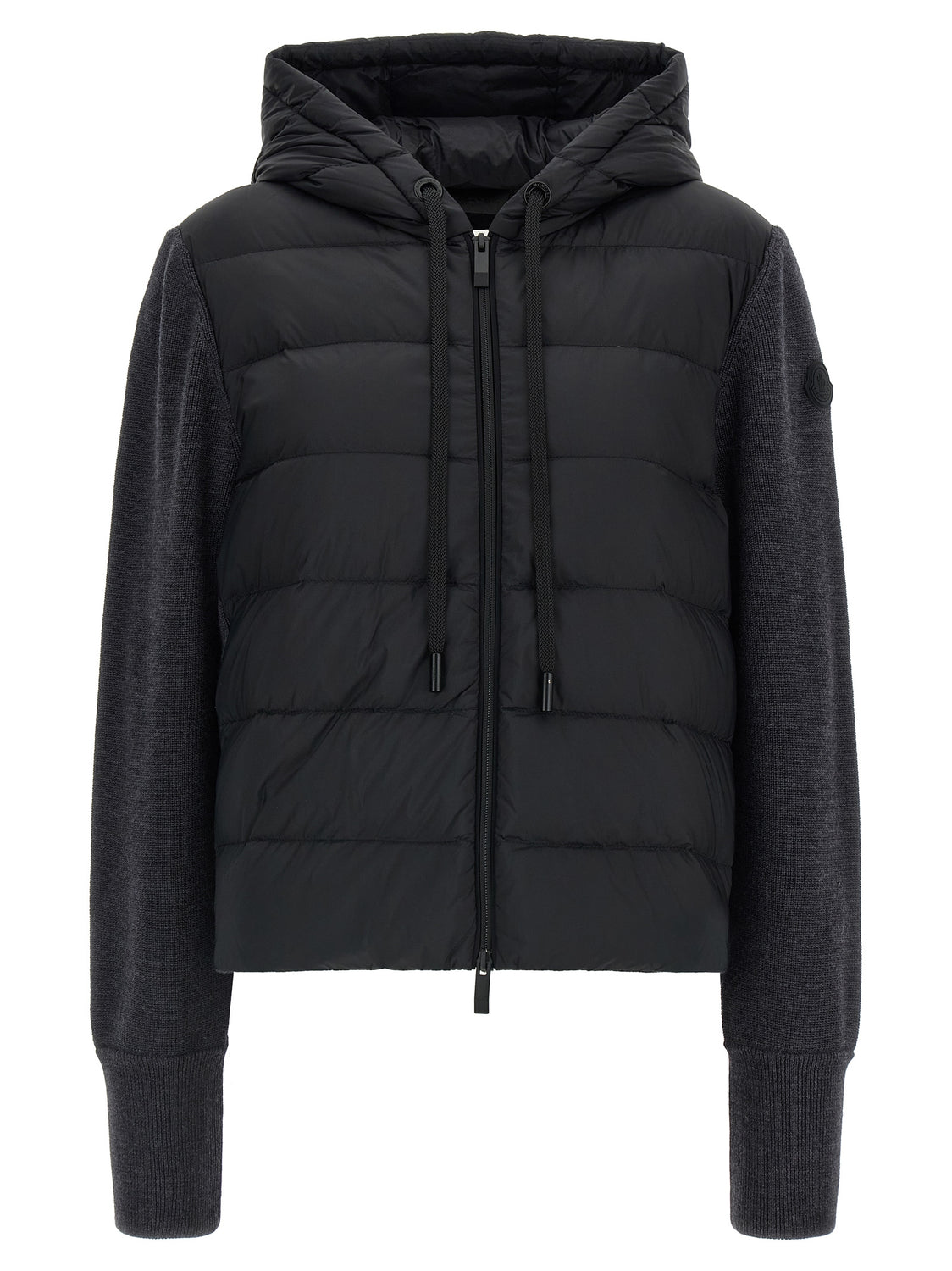 Gray Polyamide Cardigan