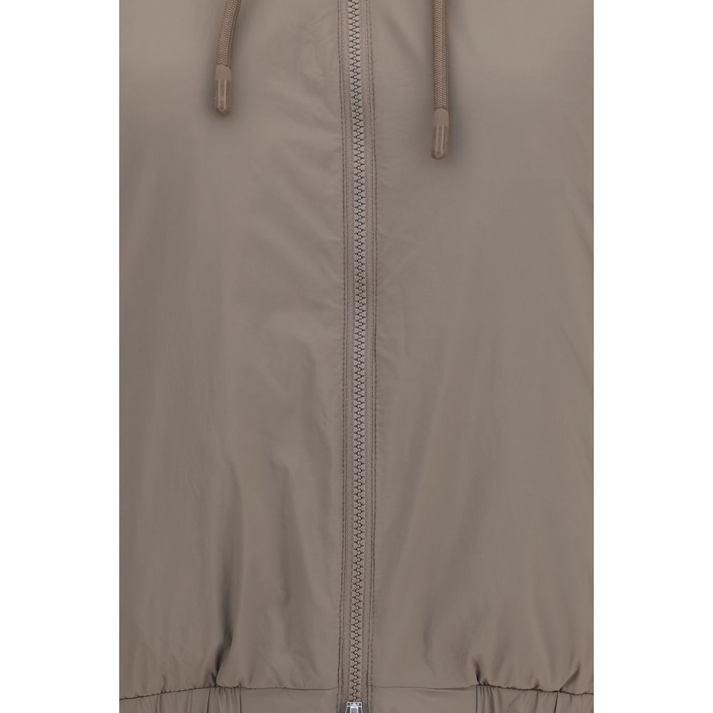 Brown Recycled Polyester Sweatshirt