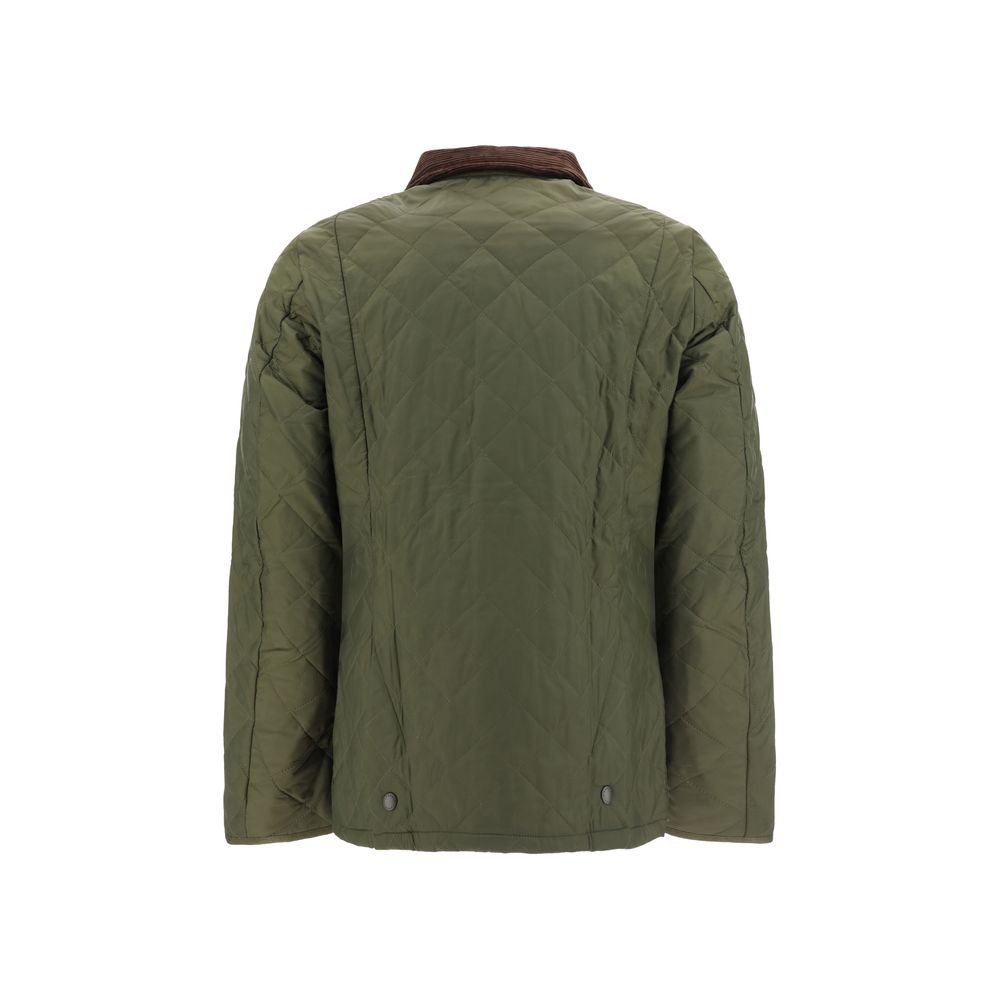Bicolor Polyamide Full-Length Jacket