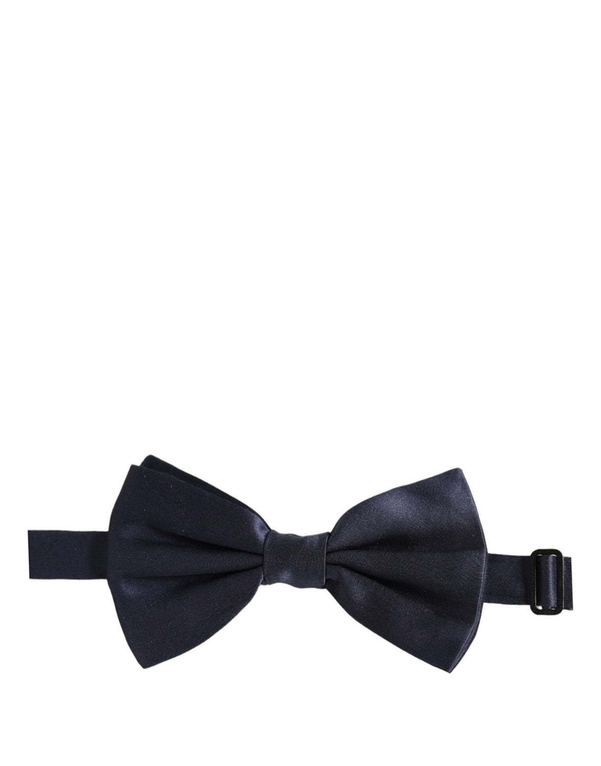 Dark Blue 100% Silk Adjustable Neck Papillon Bow Tie
