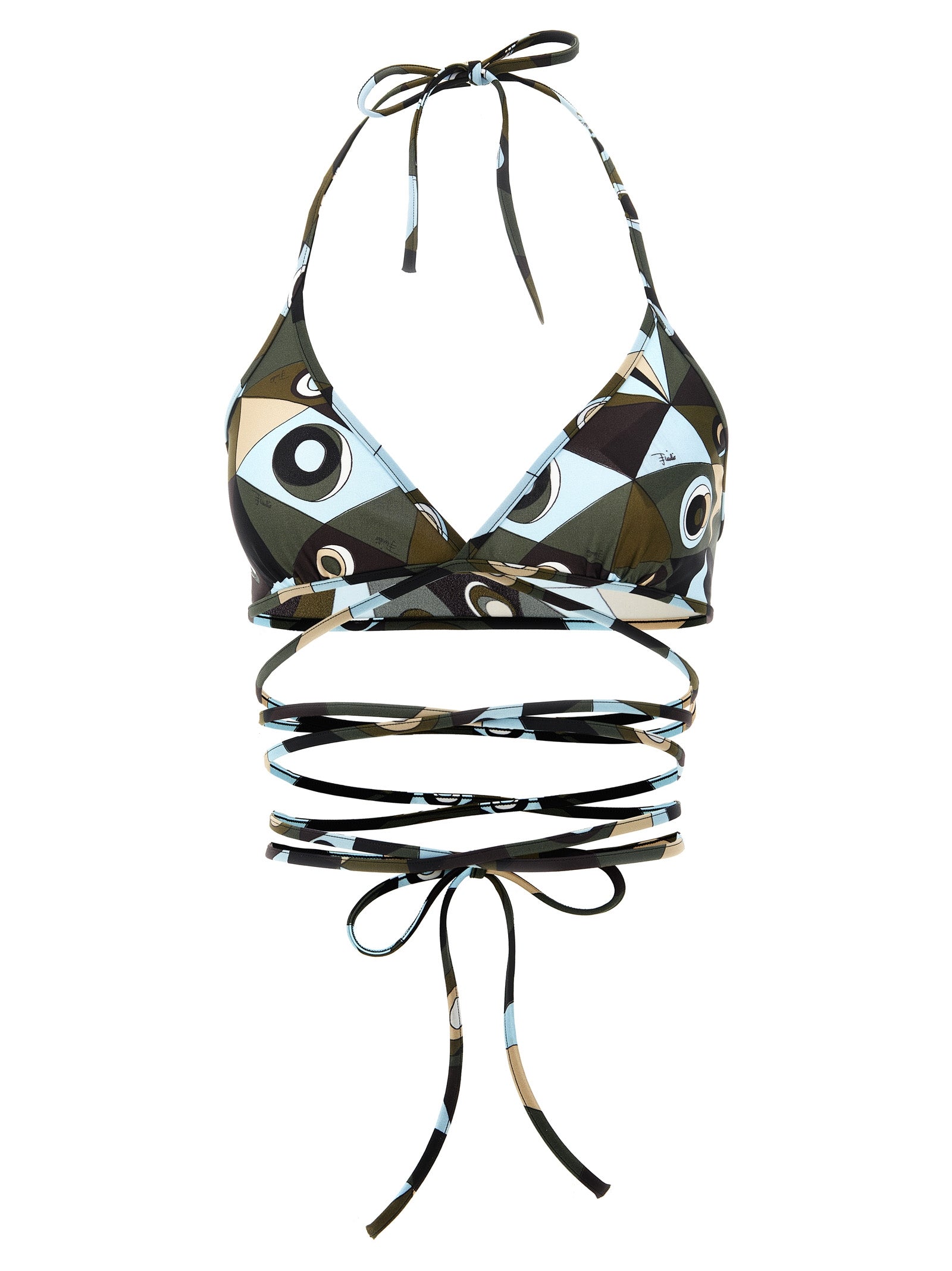 Multicolor Polyamide Bikini