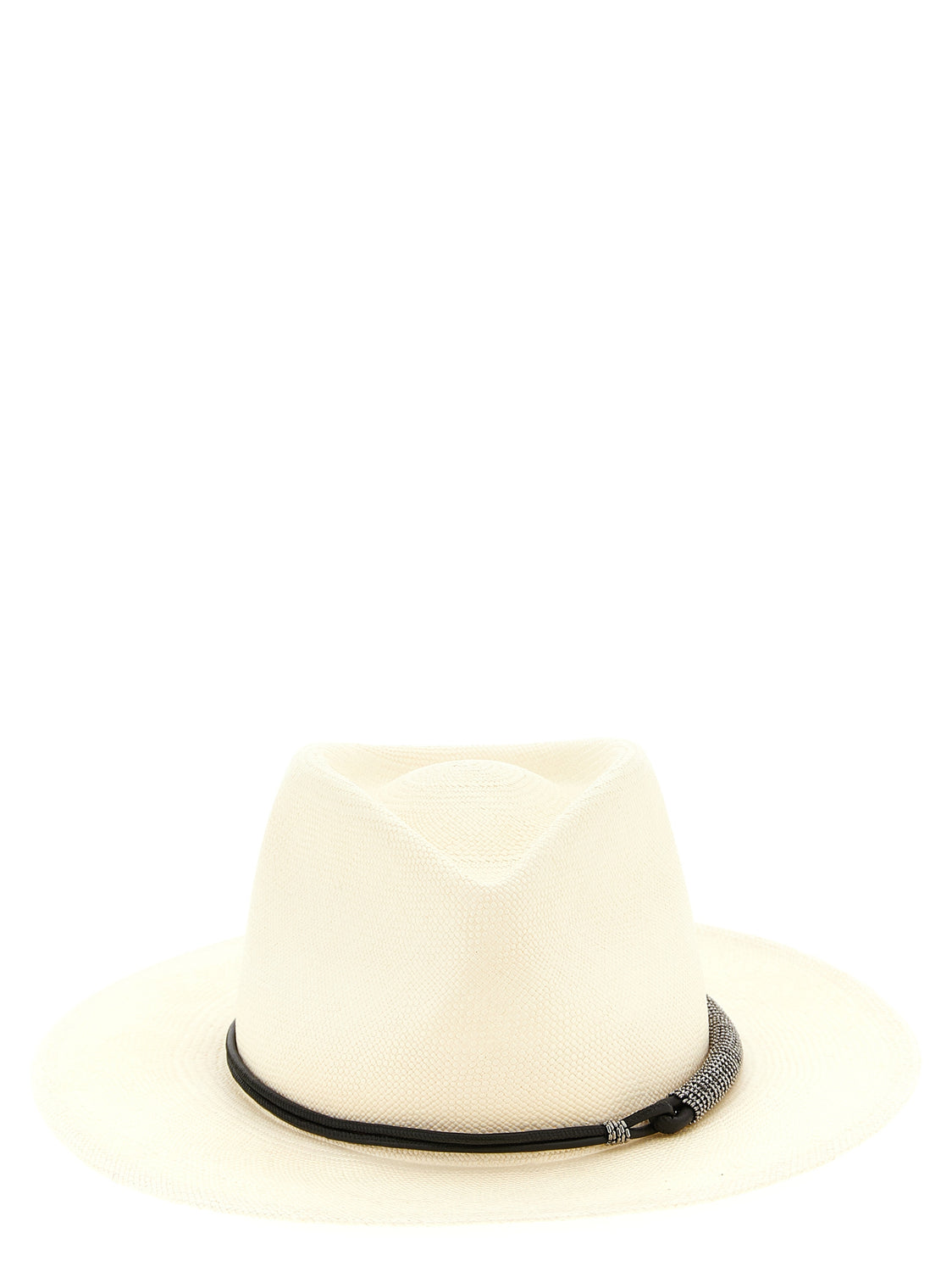 Beige Polyamide Fedora