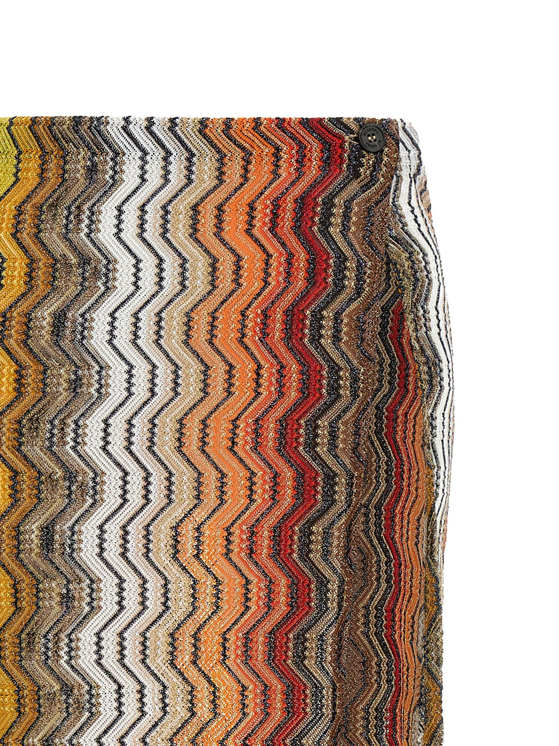 Multicolor Viscose Mini Skirt