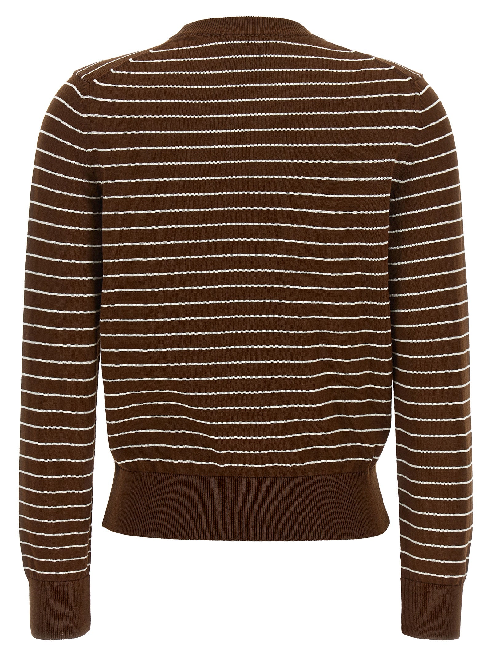 Brown Cotton Cardigan