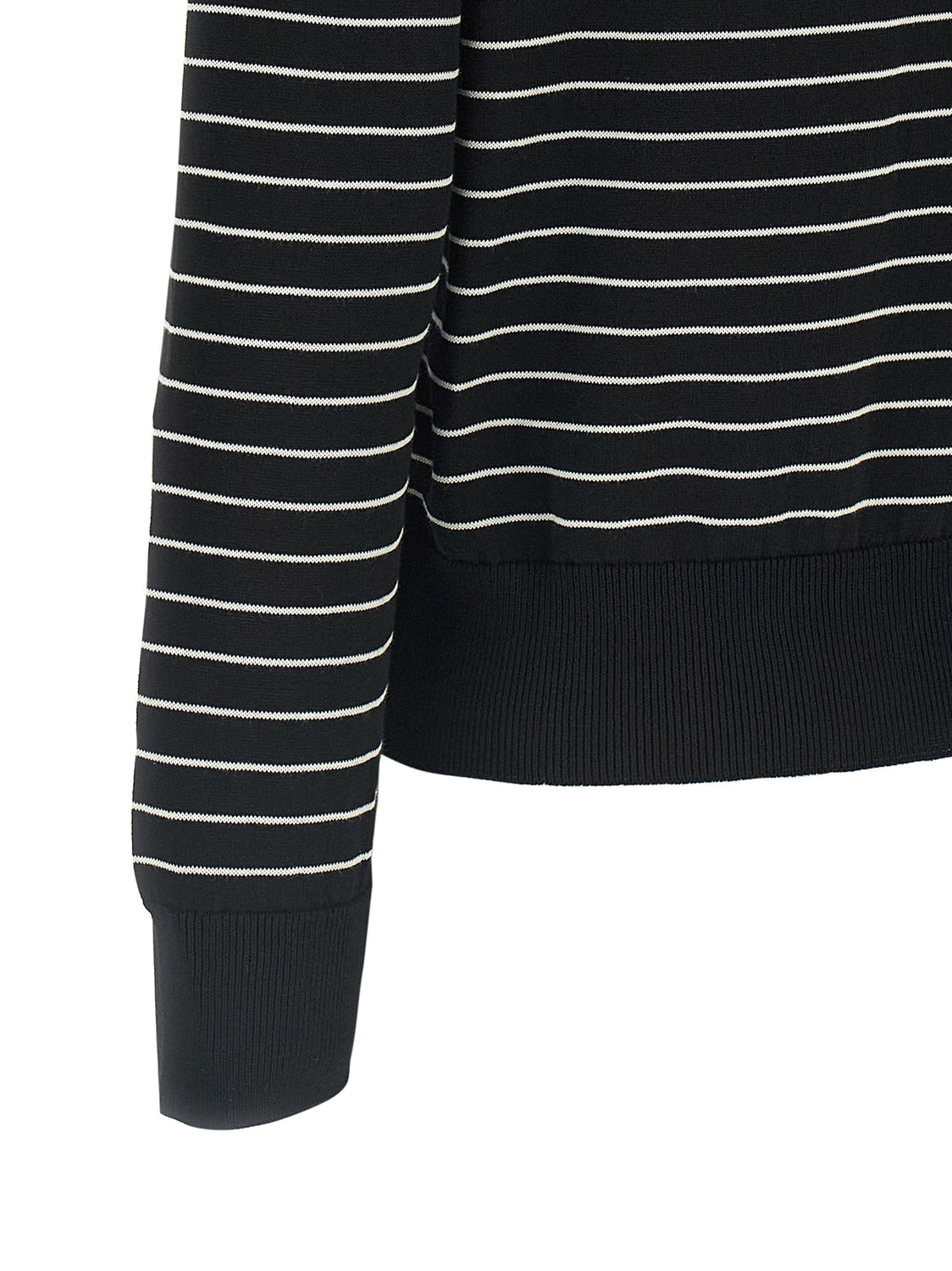 Bicolor Cotton Cardigan