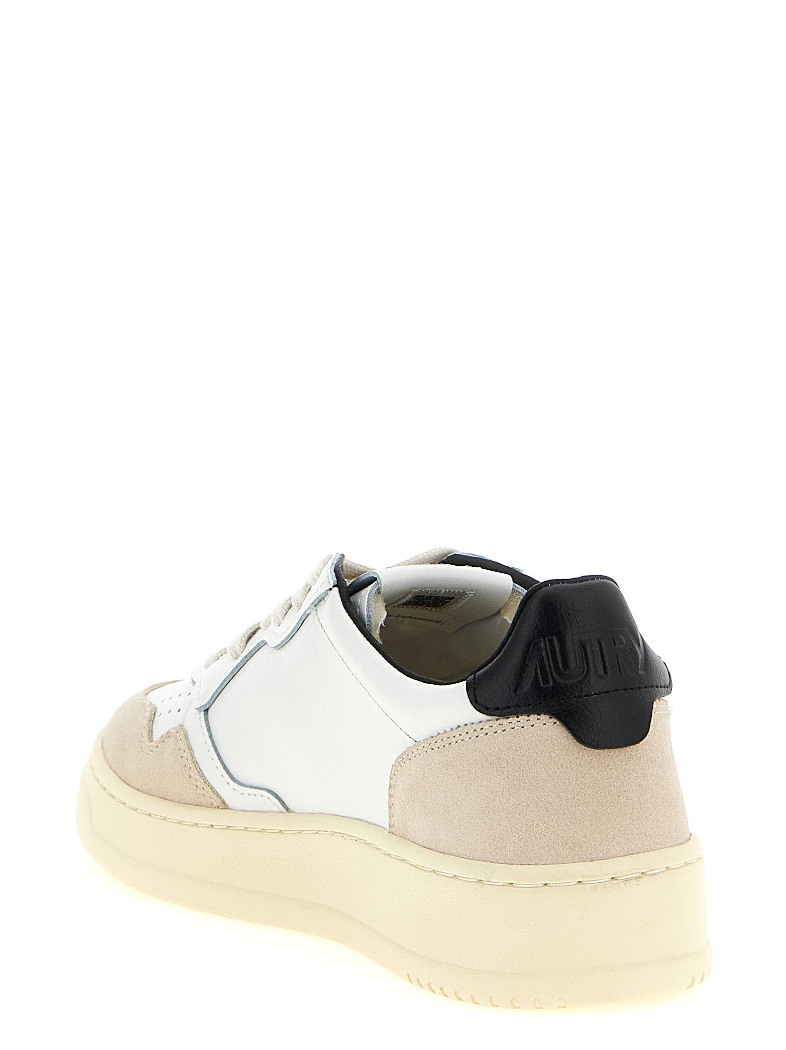 Multicolor Cowhide Athletic Sneakers