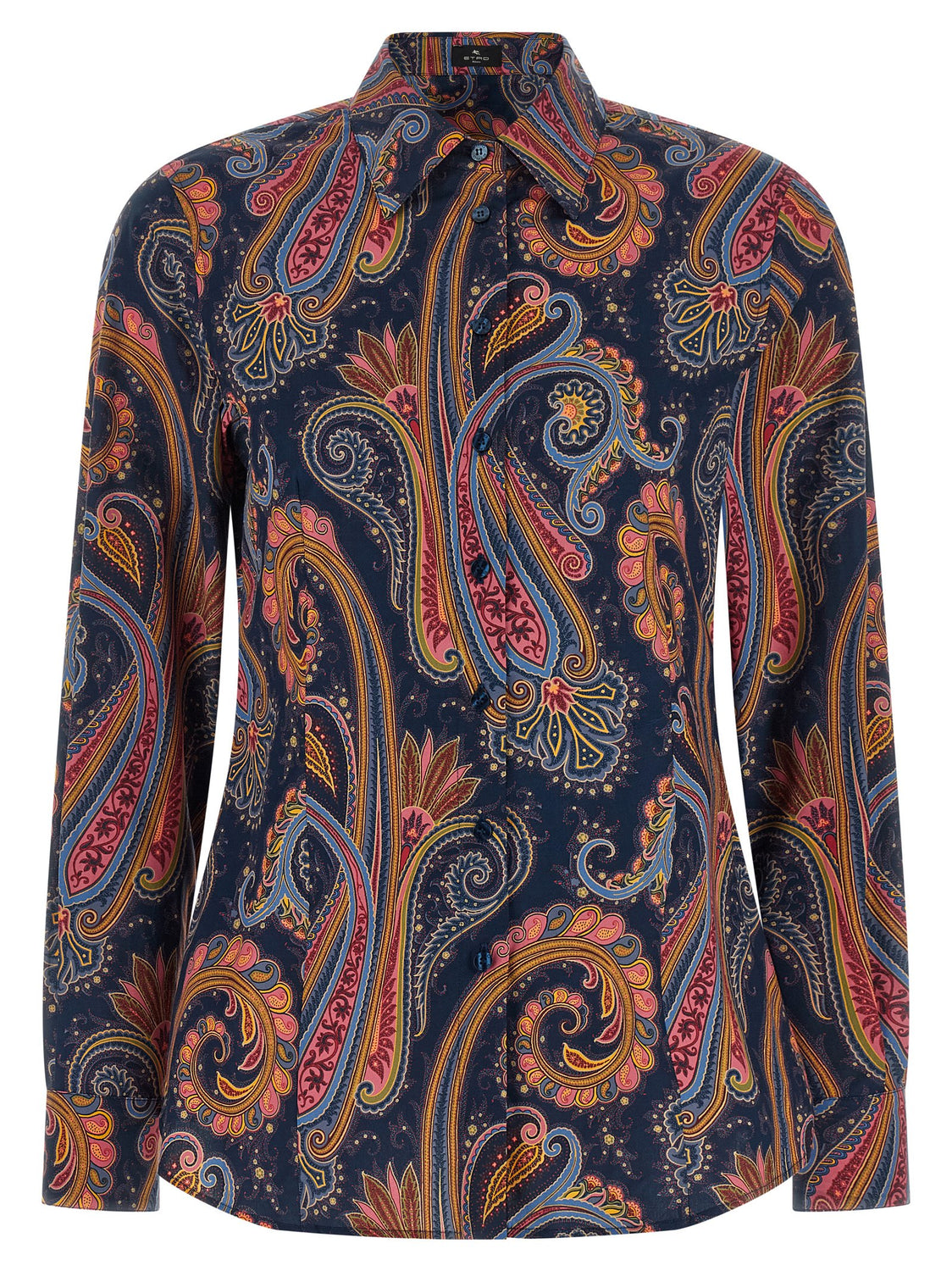 Blue Cotton Blouse