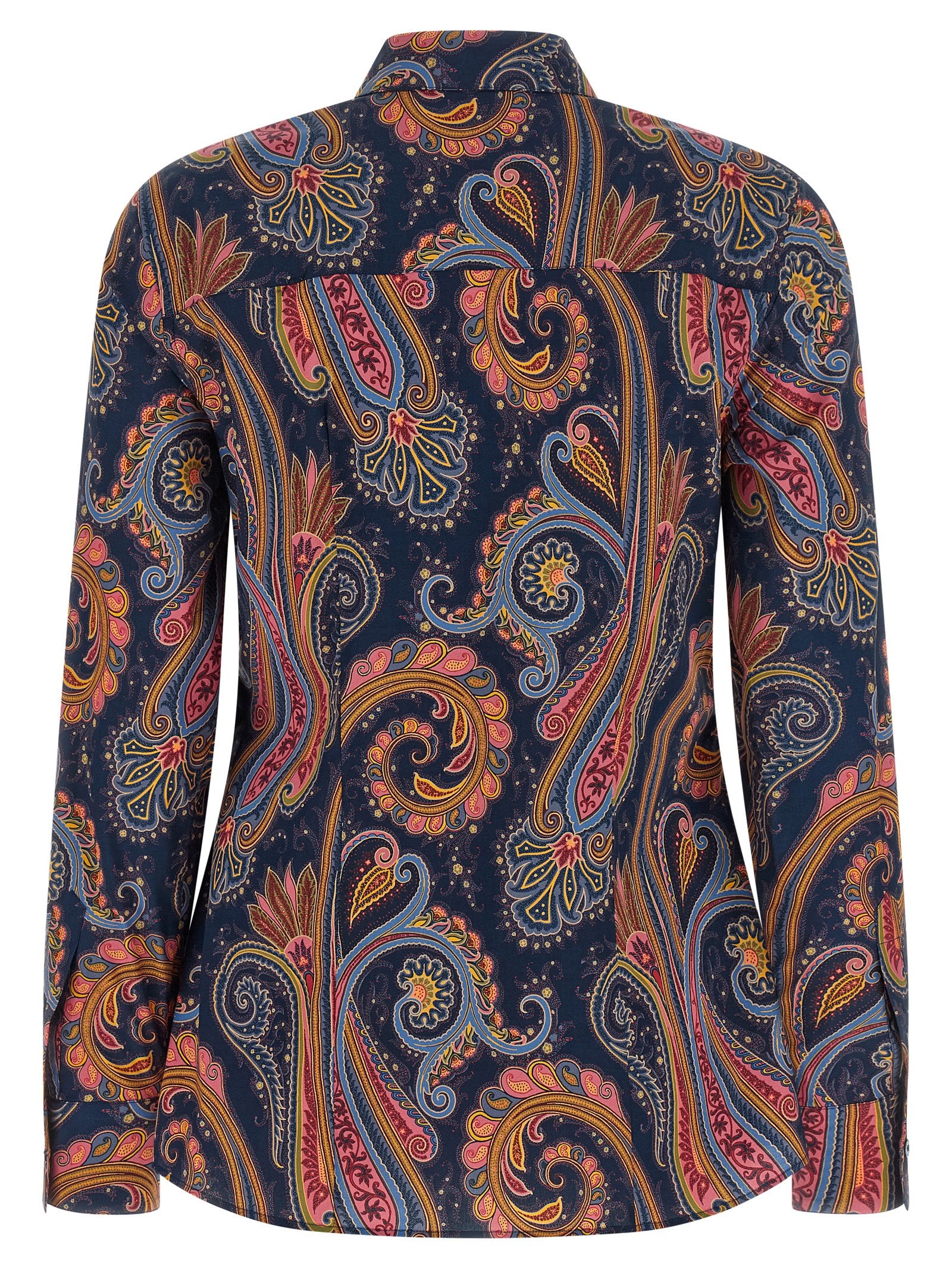 Blue Cotton Blouse