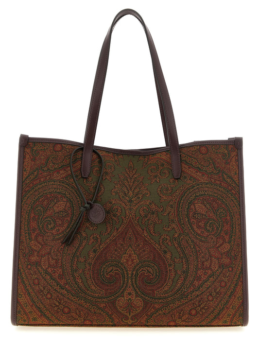 Multicolor Polyester Tote Bag