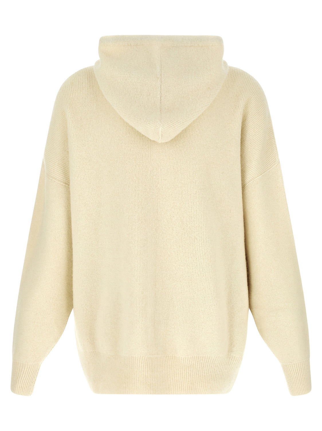 White Marabou Sweatshirt