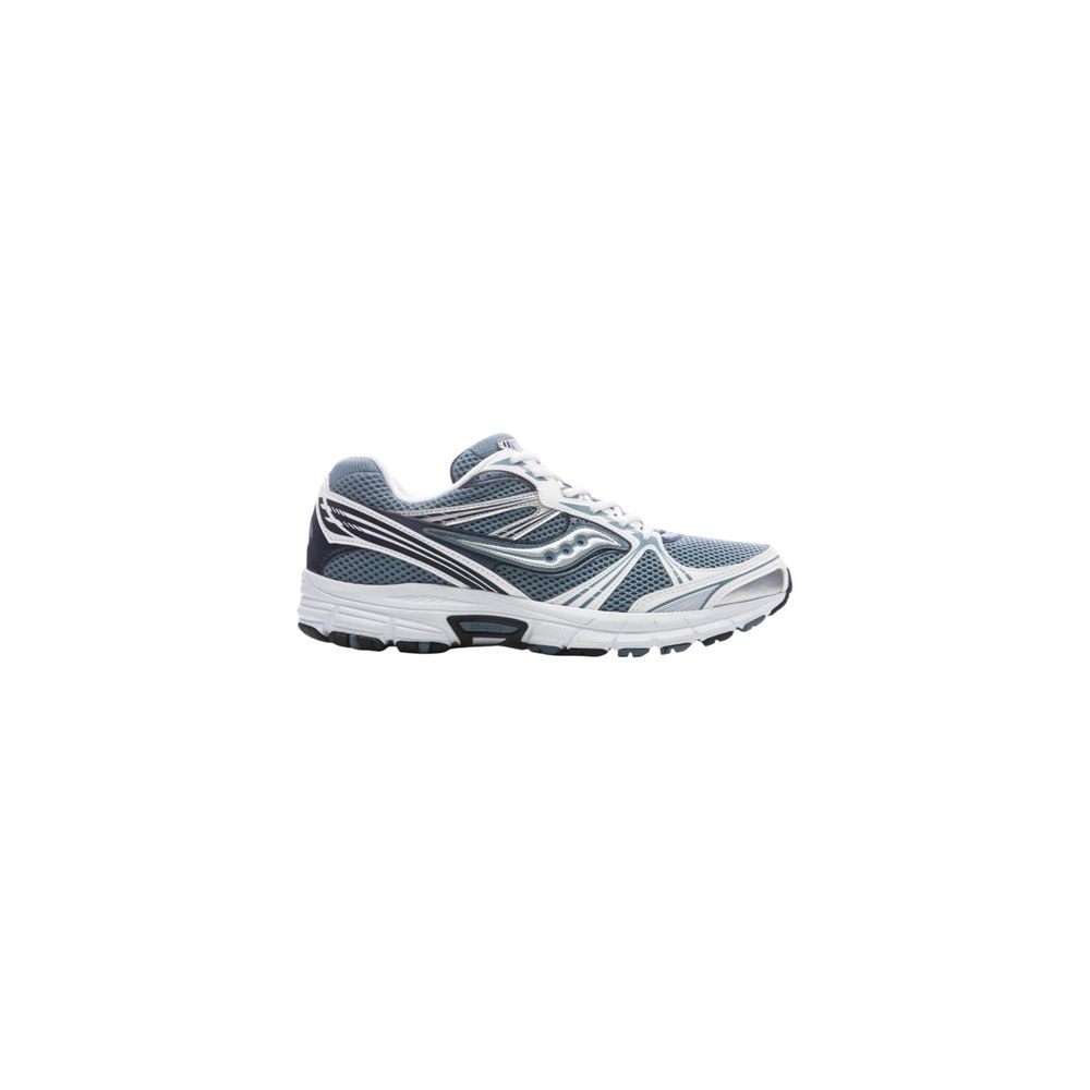 Blue Synthetic Athletic Sneakers