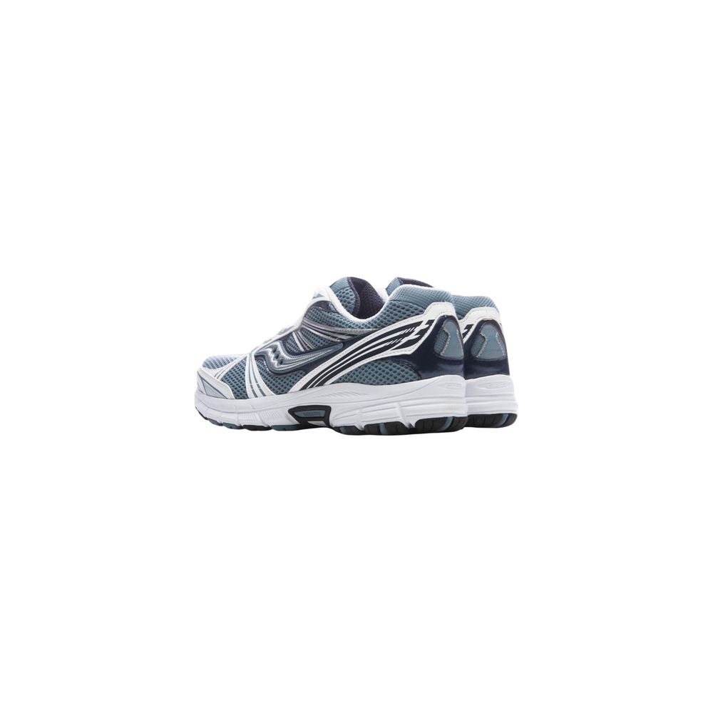 Blue Synthetic Athletic Sneakers