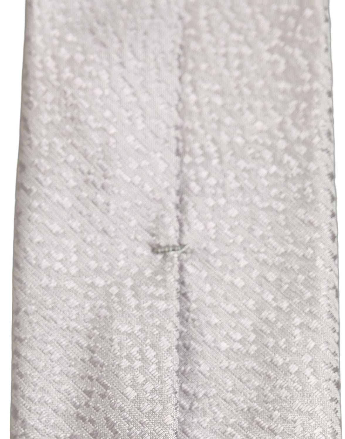 Men Gray 100% Silk Textured Adjustable Tied Necktie Tie