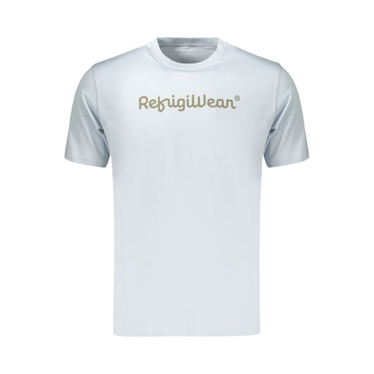Azure Cotton Mens Tshirt