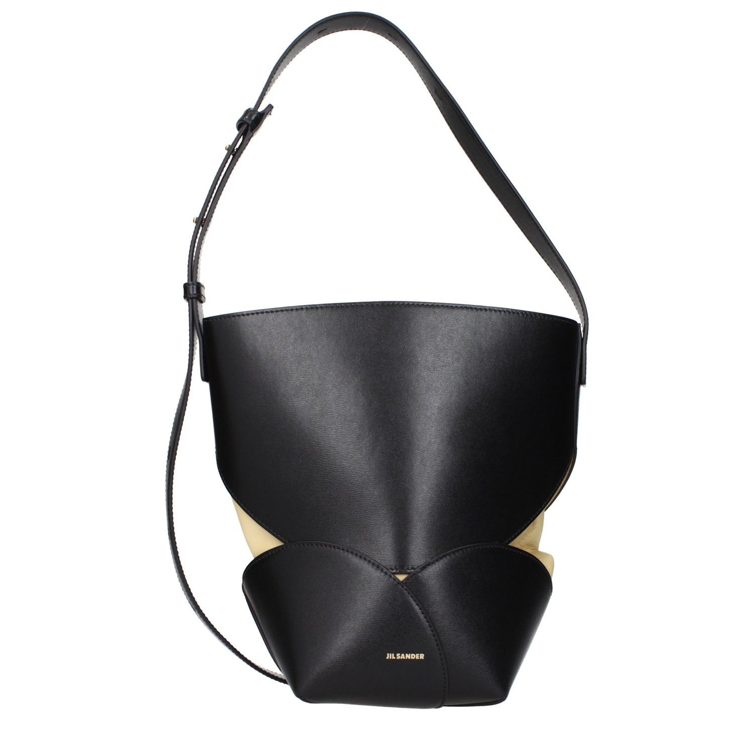 Black Leather Crossbody Bag
