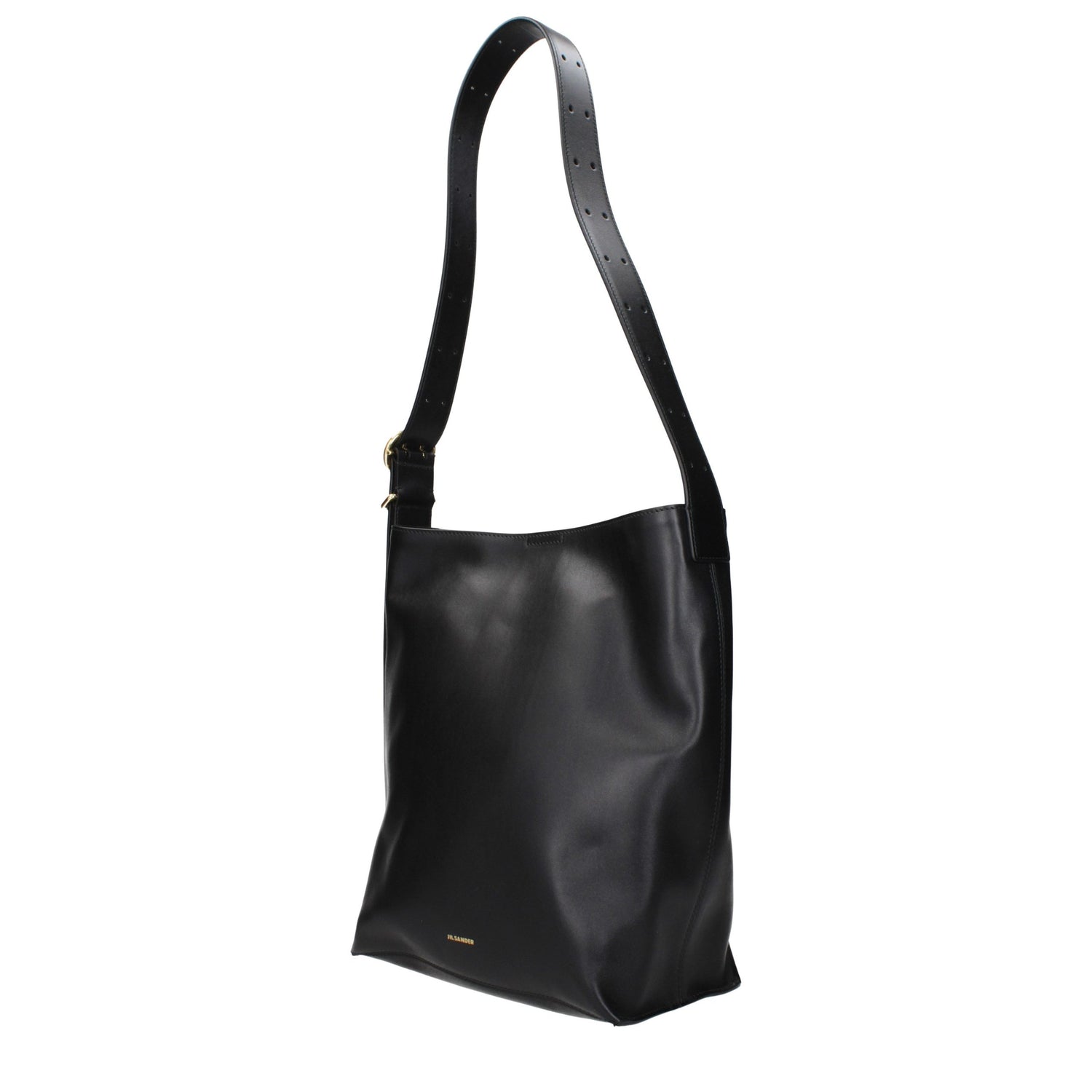 Black Leather Crossbody Bag