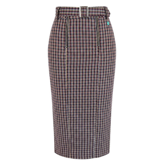 Black Cotton Women Skirt
