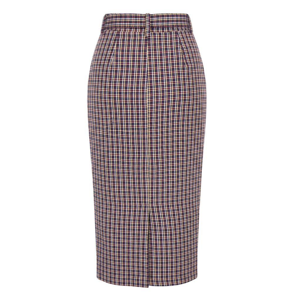 Black Cotton Women Skirt