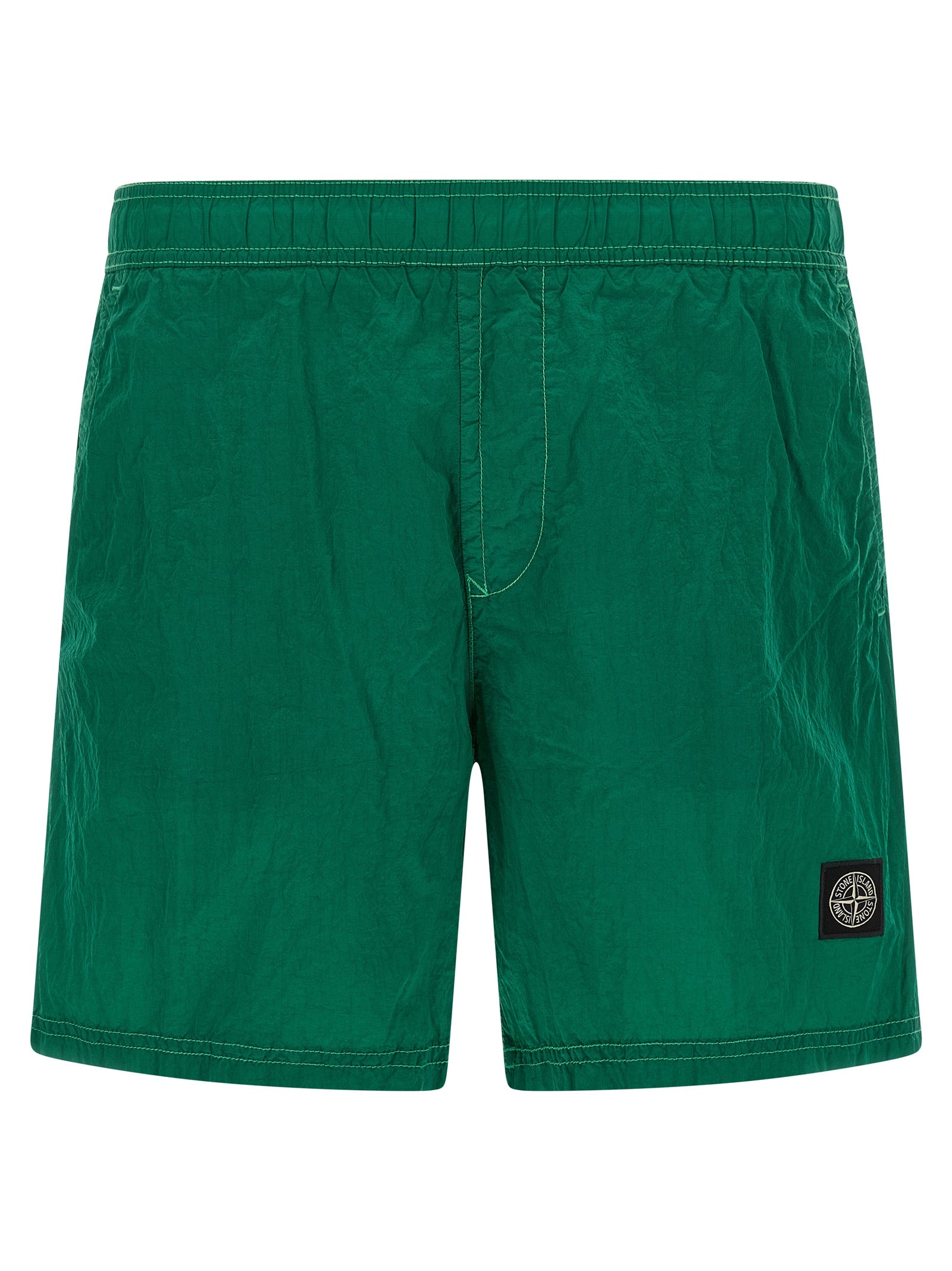 Bicolor Polyamide Swim Shorts