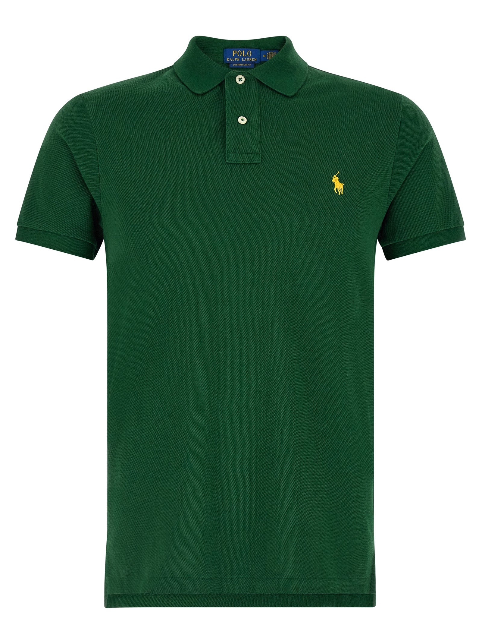 Bicolor Cotton Polo Shirt